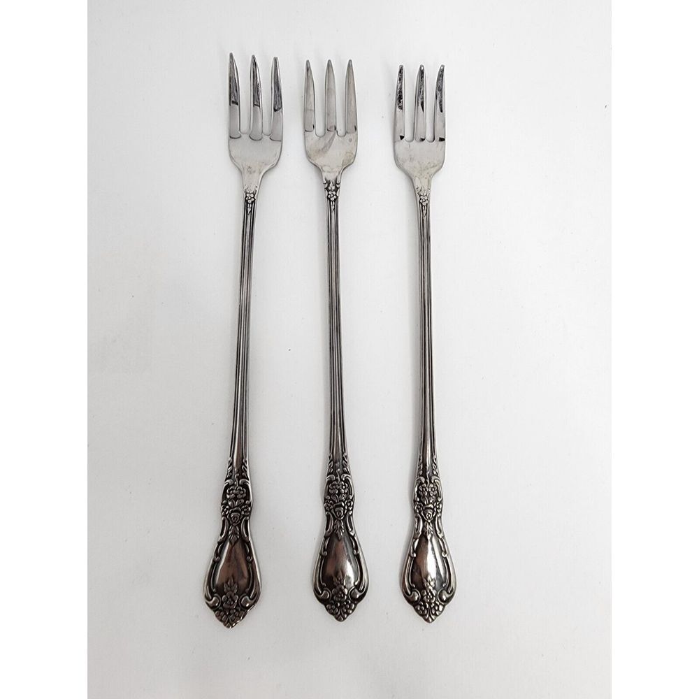 Oneida Kennett Square Distinction Deluxe‎ HH Stainless - 3 Cocktail Forks